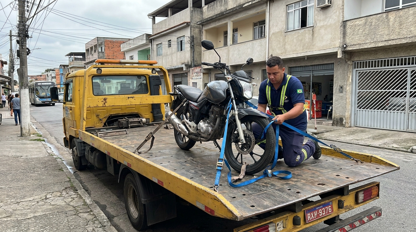 Guincho para Moto em Piracicaba‑SP
